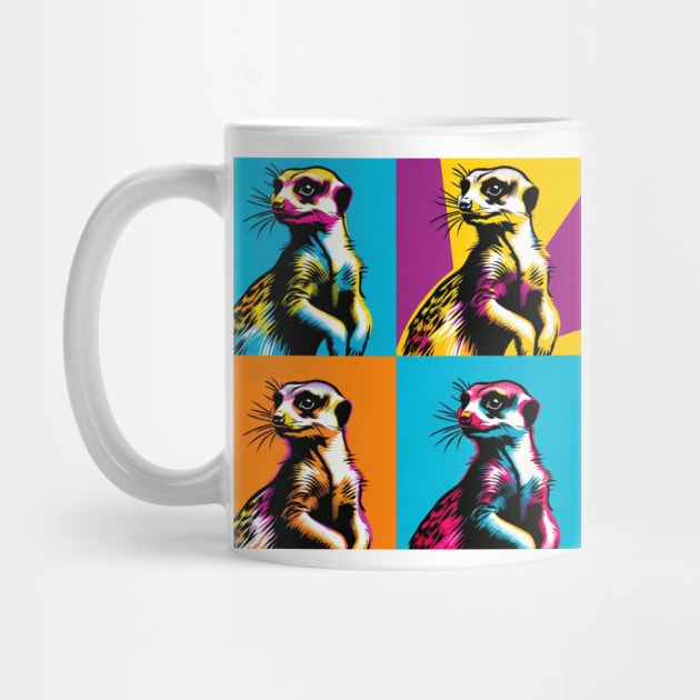 Meerkat Mania: Pop Art Spectacle by PawPopArt